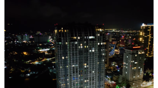 Thành phố Vũng Tàu về đêm Flycam 4K